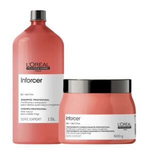 Kit L´Oréal Serie Expert Inforcer Shampoo 1,5L Máscara 500ml