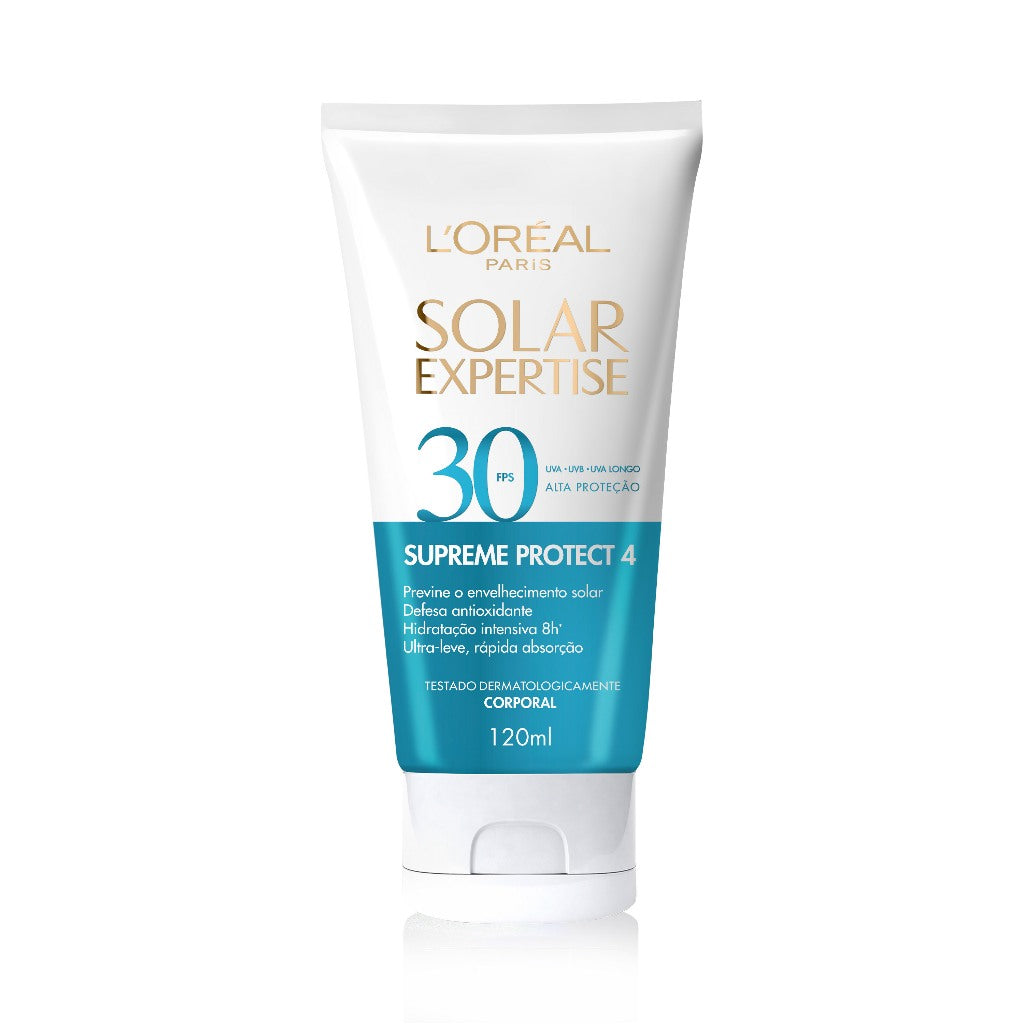 Protetor Solar Expertise Corporal Loreal Paris FPS 30 120ml - Imagem 2
