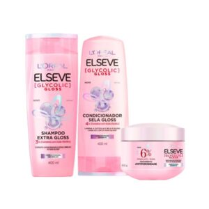 Kit Shampoo 400ml + Condicionador 400ml + Creme de Tratamento 300g