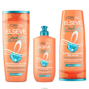 Kit Shampoo 400 ml + Condicionador 400 ml + Creme para Pentear 250 ml
