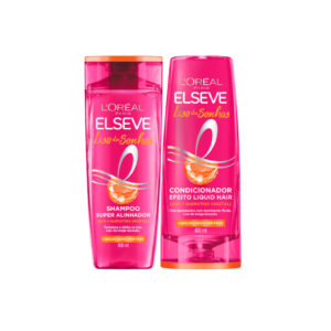Kit Elseve Liso Dos Sonhos Shampoo 400ml e Condicionador 400ml