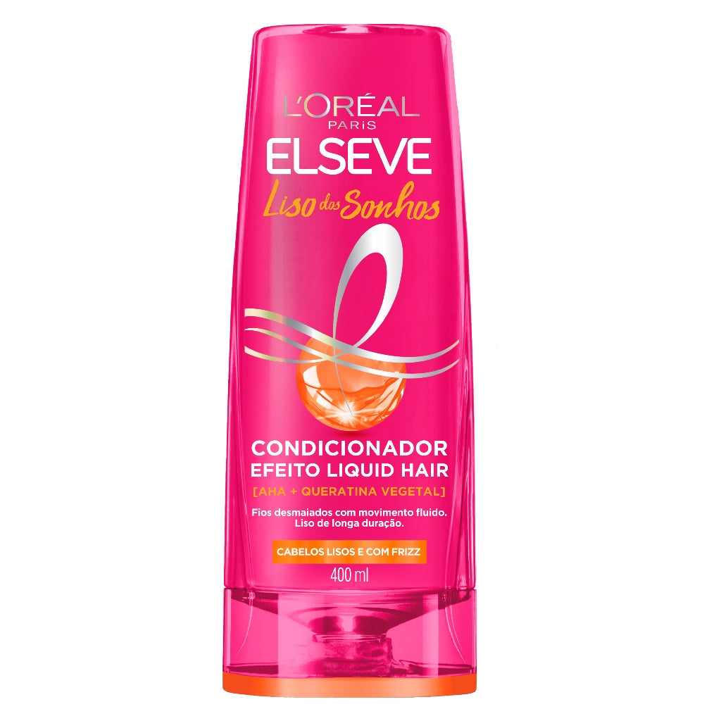Kit Elseve Liso Dos Sonhos Shampoo 400ml e Condicionador 400ml - Imagem 3
