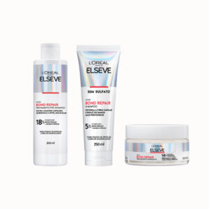 Kit Elseve Bond Repair Pré Shampoo + Shampoo + Creme Tratamento