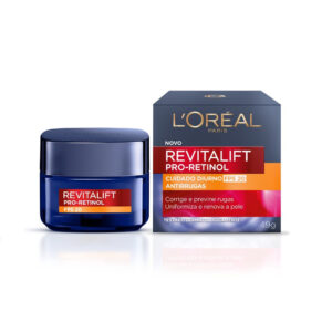 Creme Facial Antirrugas L'Oréal Paris Revitalift Retinol FPS 20, 49g