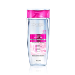 Água Micelar Loreal Paris Solução de Limpeza 5 em 1 - 400ml